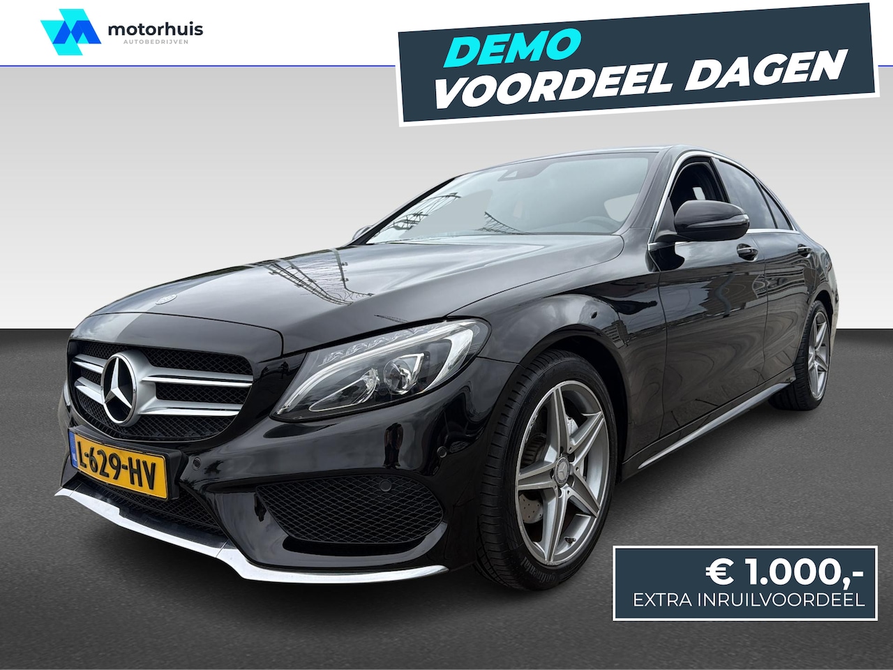 Mercedes-Benz C-klasse - 180 Prestige | AMG-styling | Burmester Premium soundsysteem | Cruise control - AutoWereld.nl