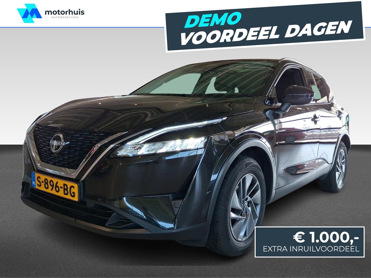 Nissan Qashqai - 1.3 Mild-Hybrid 158pk Xtronic Acenta | Achteruitrijcamera met dynamische afstandsmarkering - AutoWereld.nl