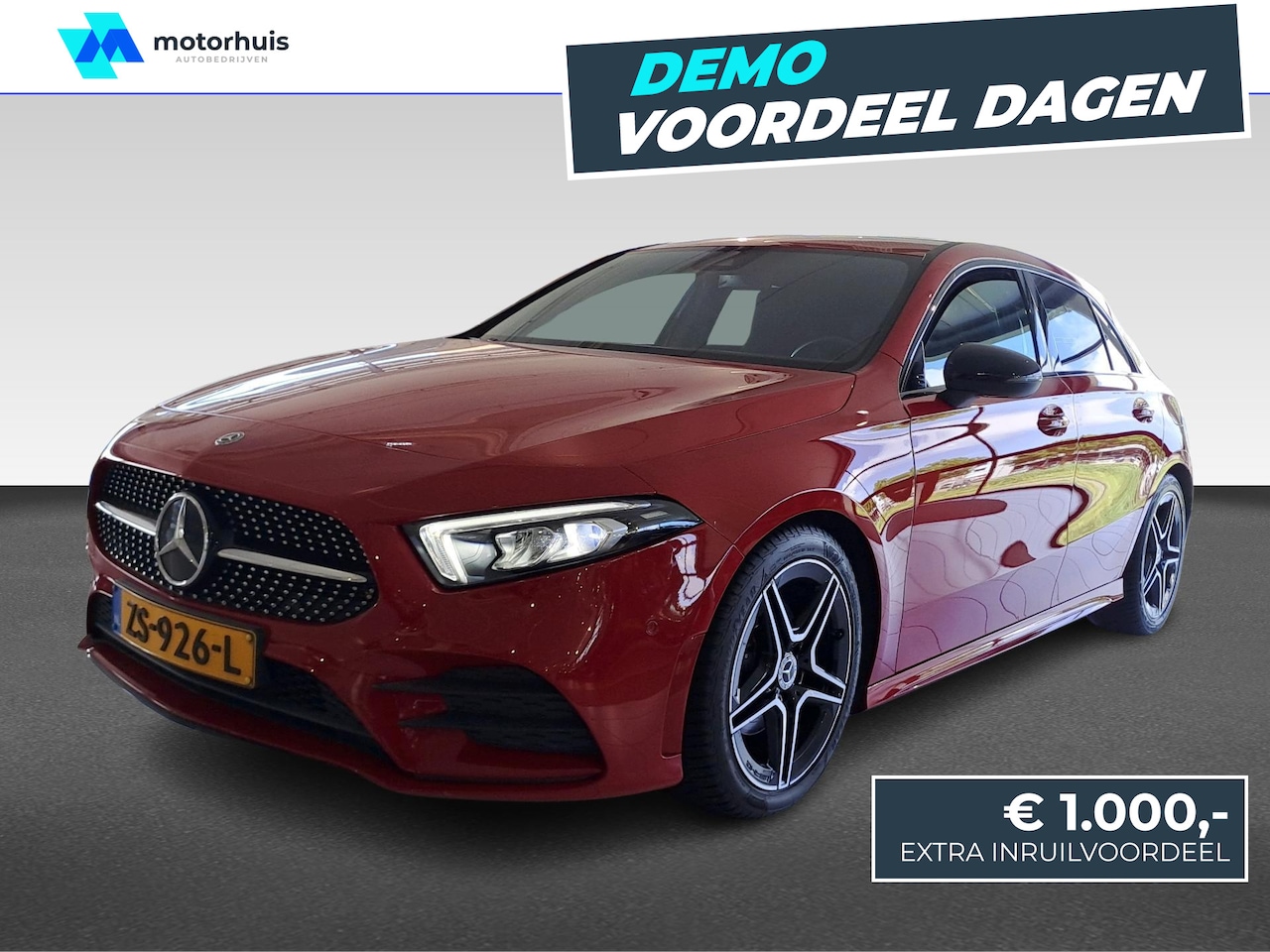 Mercedes-Benz A-klasse - A 180 136PK AMG LINE SOLUTION AUTOMAAT WIDE SCREEN LED NAVI WINTERPACK | AMG-styling | Ach - AutoWereld.nl