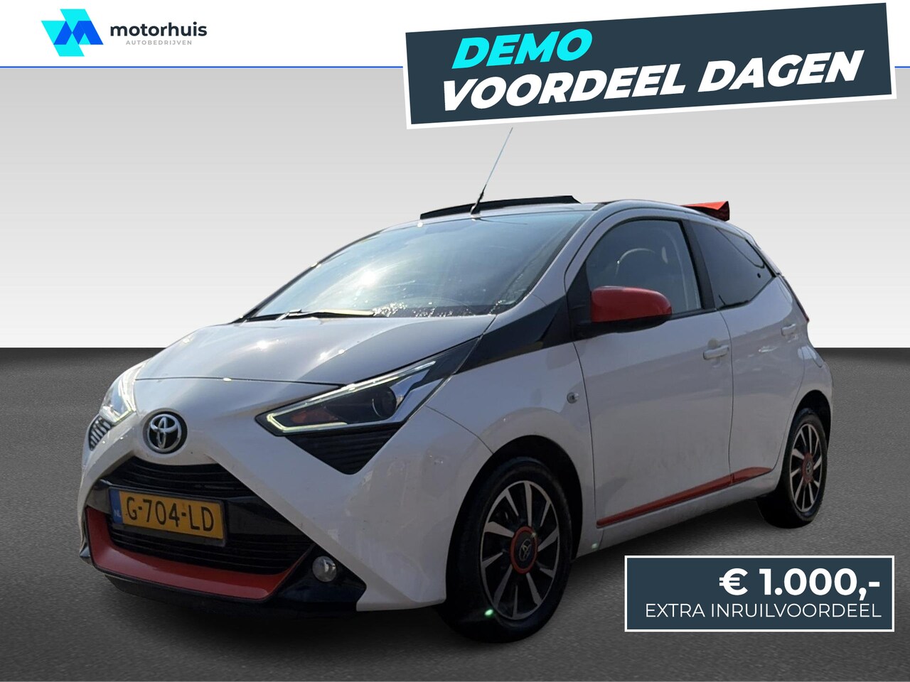 Toyota Aygo - 1.0 VVT-i x-cite CABRIO/CARPLAY/CAMERA - AutoWereld.nl