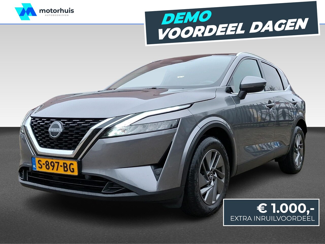 Nissan Qashqai - 1.3 Mild-Hybrid 158pk Xtronic Acenta | AUT | PANO | CRUISE | CARPLAY - AutoWereld.nl