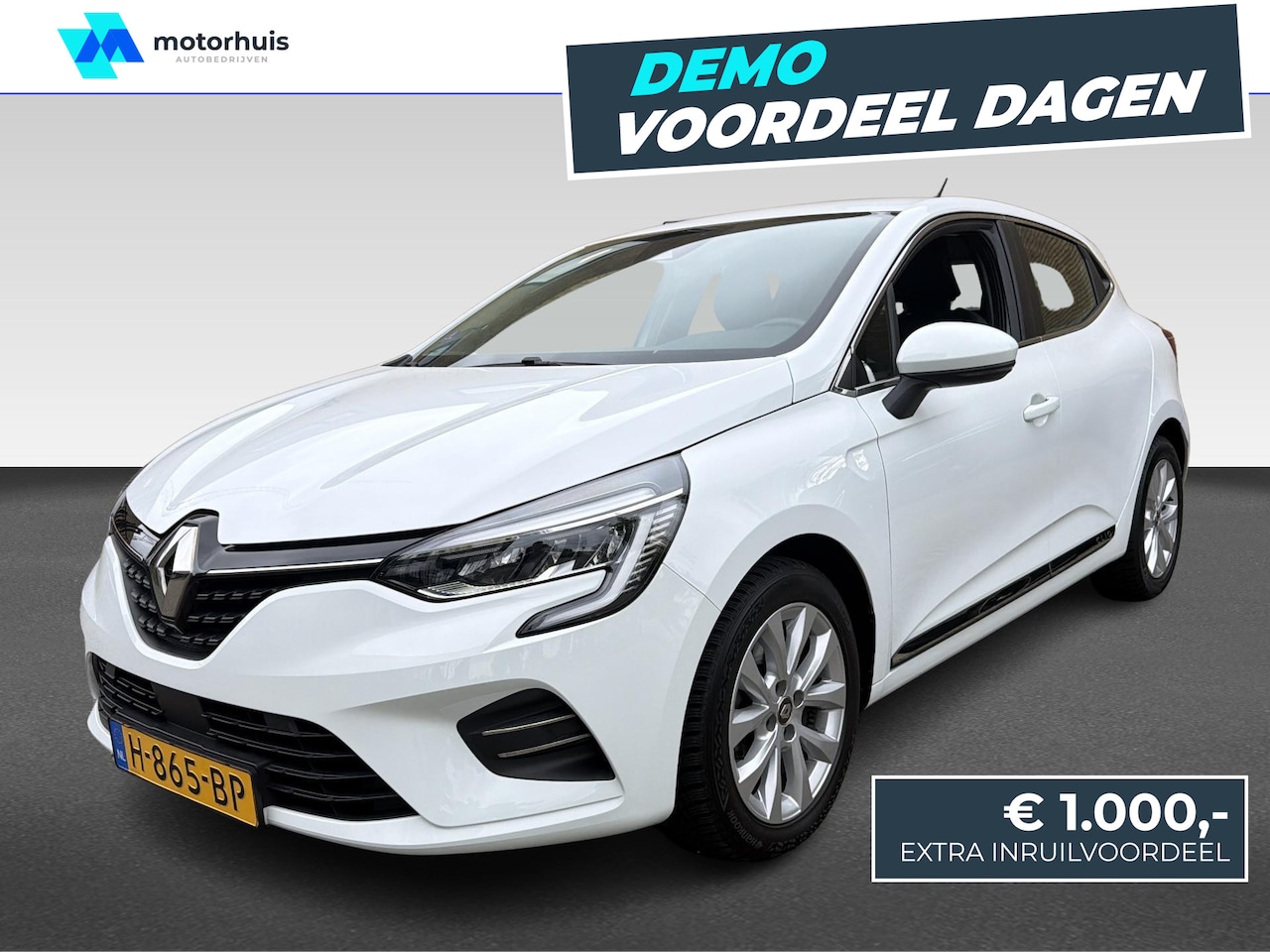 Renault Clio - 1.3 TCe Intens | Airco (automatisch) | Bluetooth telefoonvoorbereiding | Buitenspiegels el - AutoWereld.nl
