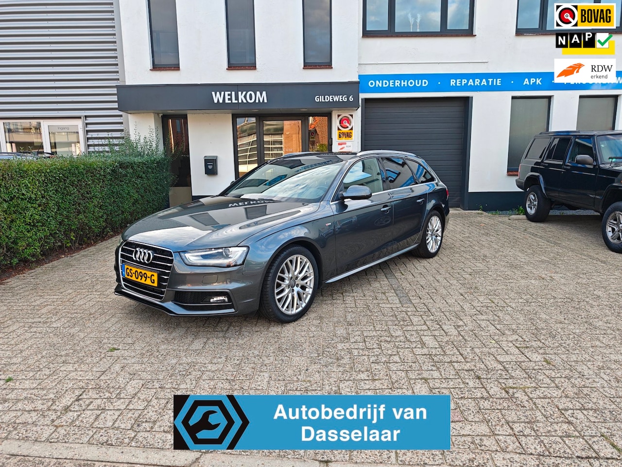 Audi A4 Avant - 1.8 TFSI S Edition /Automaat/S-line binnen+buiten/Cruise controle/Xenon/Airco clima/ - AutoWereld.nl