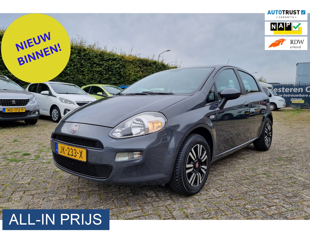 Fiat Punto Evo - 1.2 Street ✅NETTE AUTO ✅5-DEURS - AutoWereld.nl