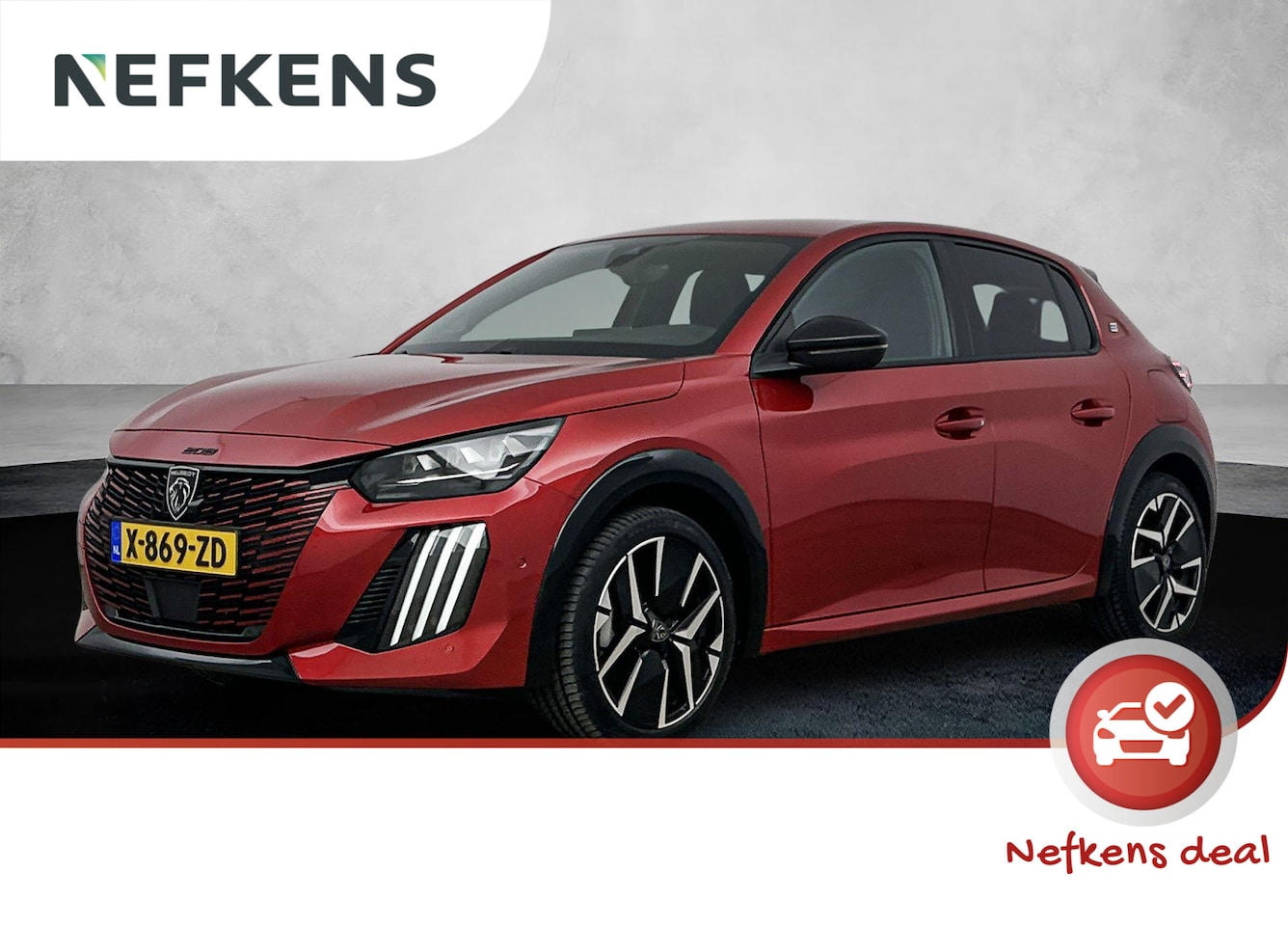 Peugeot e-208 - GT 51kWh | 1ste eigenaar | ACCU 97% | LEER/Alcantara | Camera VOOR | Stoelverwarming | AUT - AutoWereld.nl