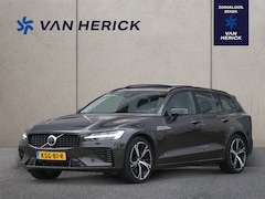 Volvo V60 - 2.0 T6 Plug-in hybrid AWD Ultimate Dark | Panoramadak | Head-Up | 360 Camera