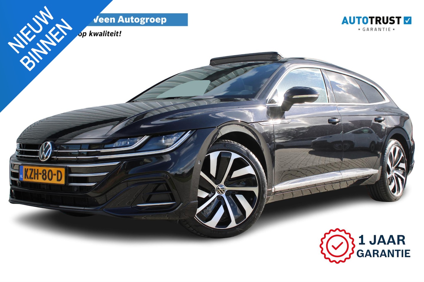 Volkswagen Arteon - 1.4 TSI eHybrid R-Line Business+ | Incl. 12 maanden garantie | SOH 100% | Schuif/kantel da - AutoWereld.nl