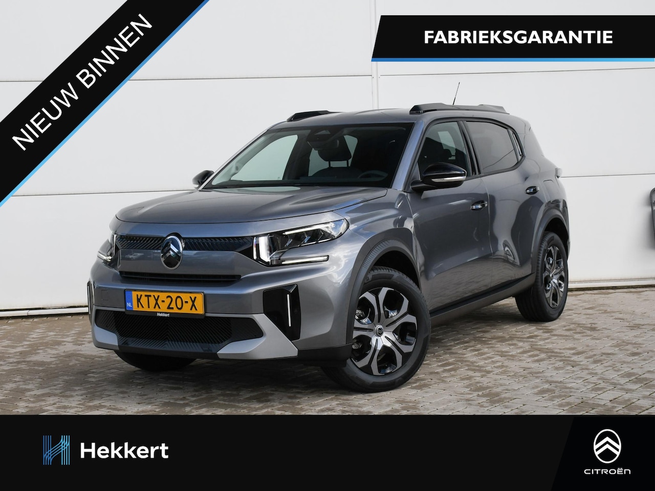 Citroën C3 Aircross - Plus 1.2 Hybrid 145pk Automaat CRUISE.C | CAMERA | APPLE-CARPLAY | CLIMA - AutoWereld.nl