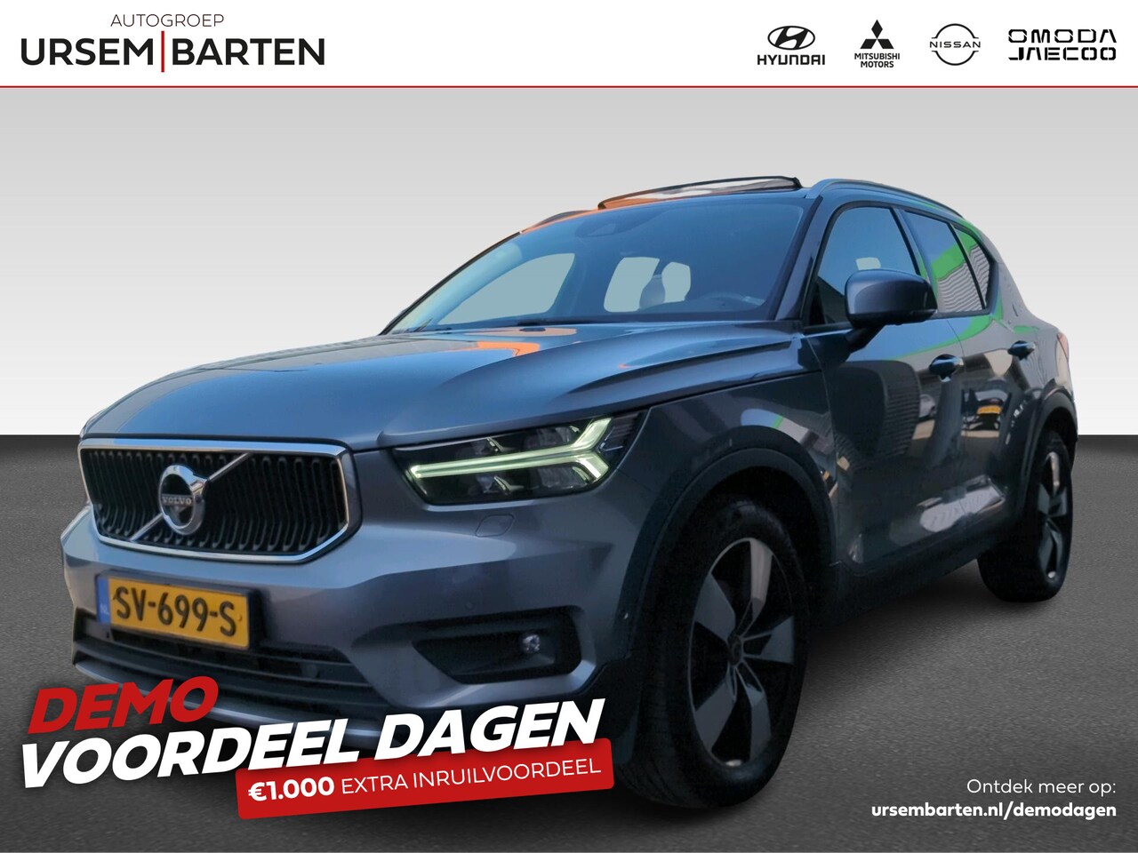 Volvo XC40 - 2.0 T5 AWD Intro Edition | 360° Camera | Automatische achterklep | Lederen Bekleding - AutoWereld.nl