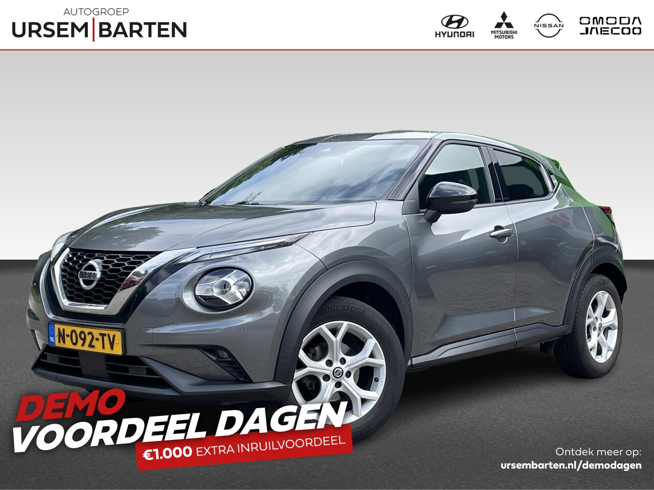 Nissan Juke - 1.0 Dig-T Busines Edition automaat | Achteruitrijcamera - AutoWereld.nl