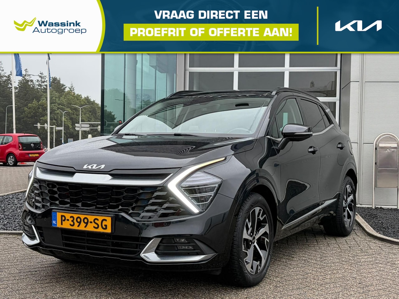 Kia Sportage - 1.6 T-GDi Hybrid DynamicPlusLine Winterpakket | Electrische achterklep | Electrische stoel - AutoWereld.nl
