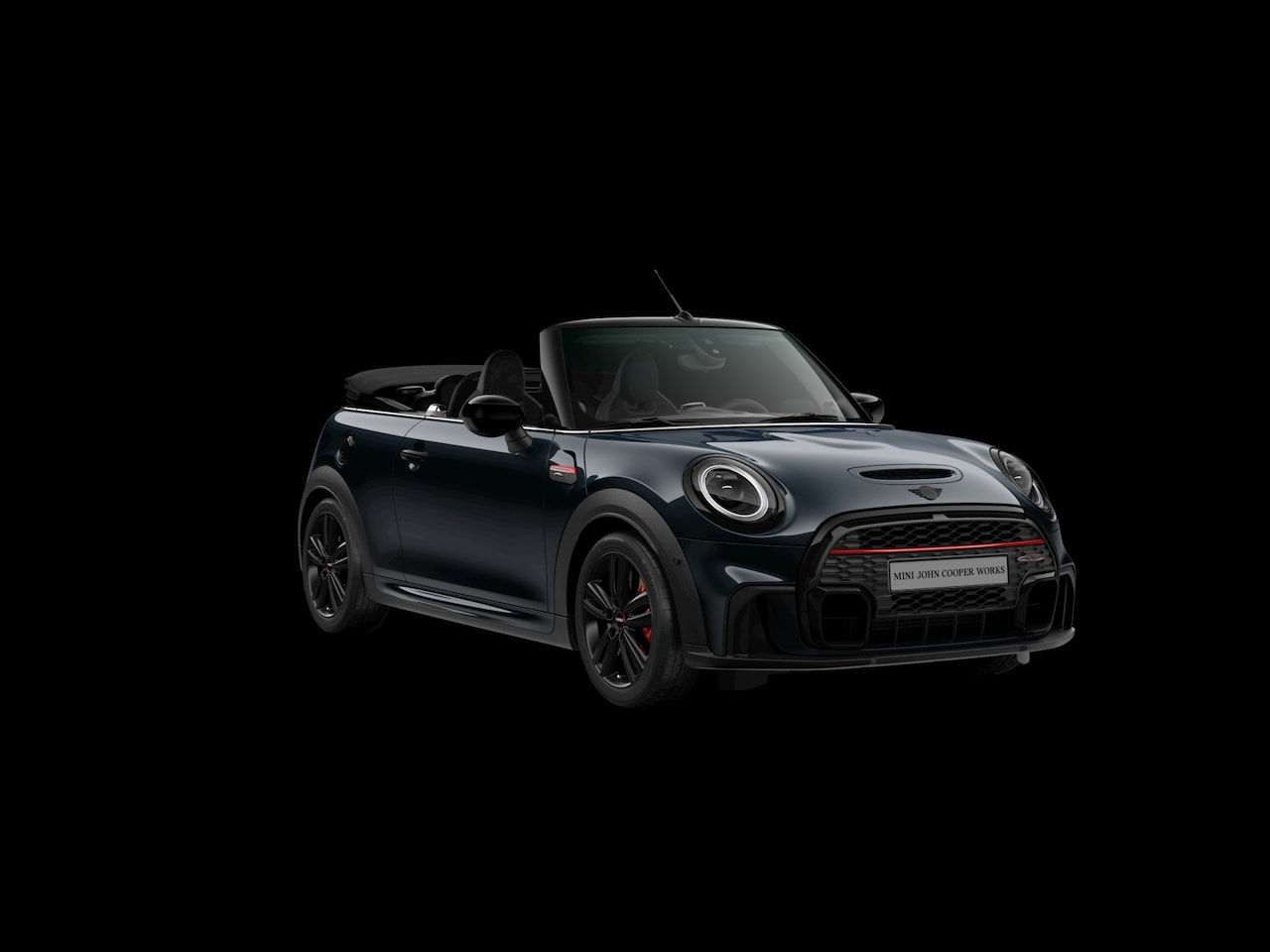 MINI Cabrio - 2.0 John Cooper Works F1 Aut. | Navi | JCW-Stoelen | H&K | Head-Up | Camera | 17"LM | Enig - AutoWereld.nl
