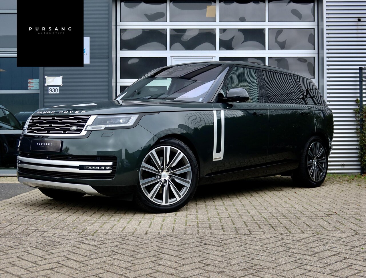 Land Rover Range Rover - D350 LWB Autobiography 7p. Belgravia Green | Cognac Leder | BTW - AutoWereld.nl