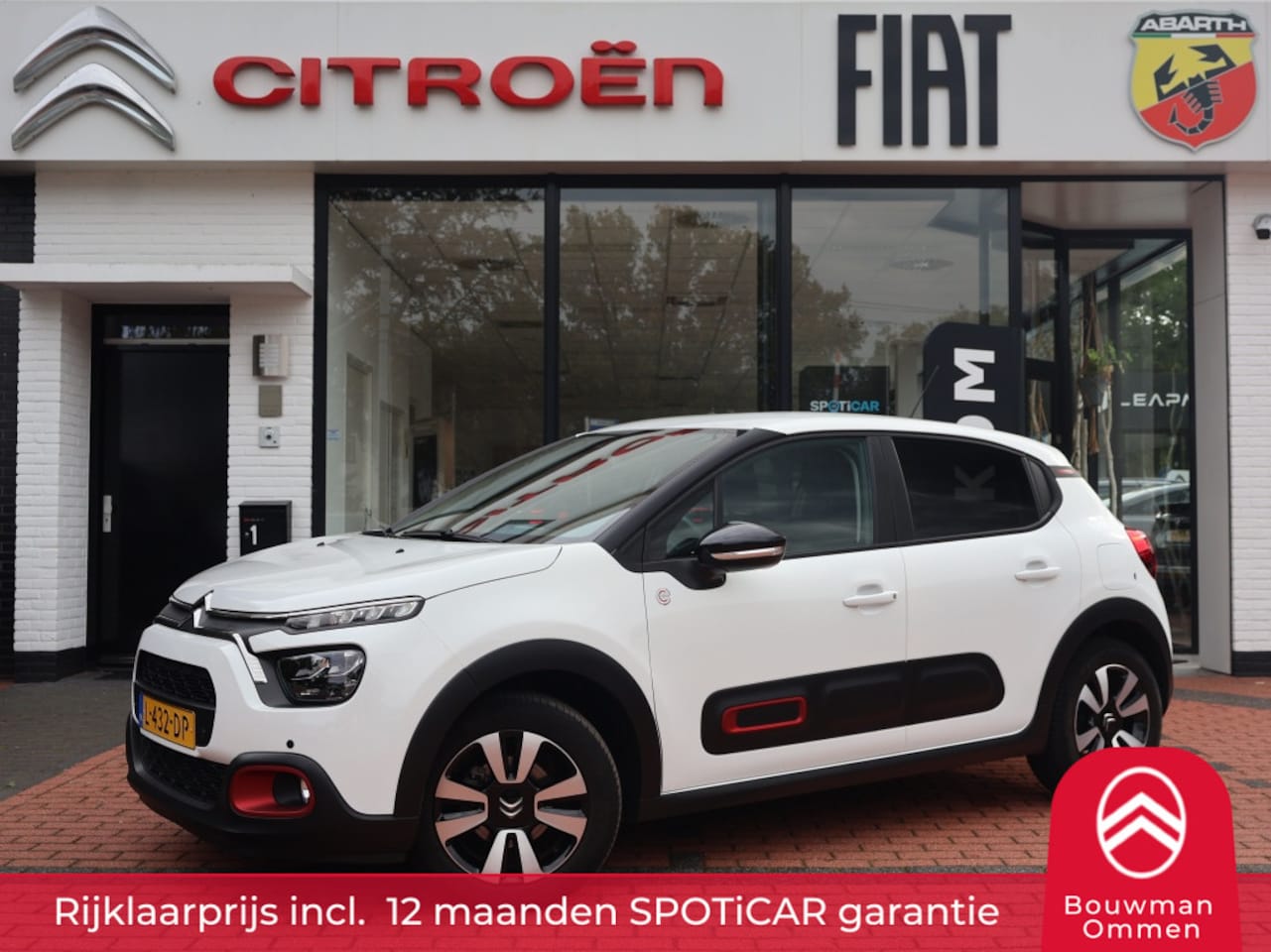Citroën C3 - PureTech 83PK S&S C-Series, Rijklaarprijs | Navi By App | Cruise Control | Parkeersensoren - AutoWereld.nl