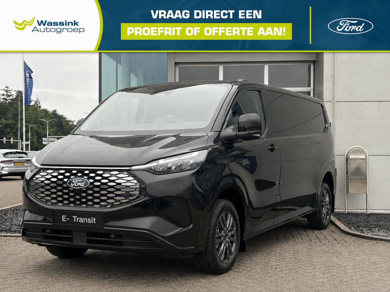 Ford E-Transit Cust. - 340 L2H1 Limited AWD 71 kWh | Navigatie | Achteruitrijcamera | - AutoWereld.nl