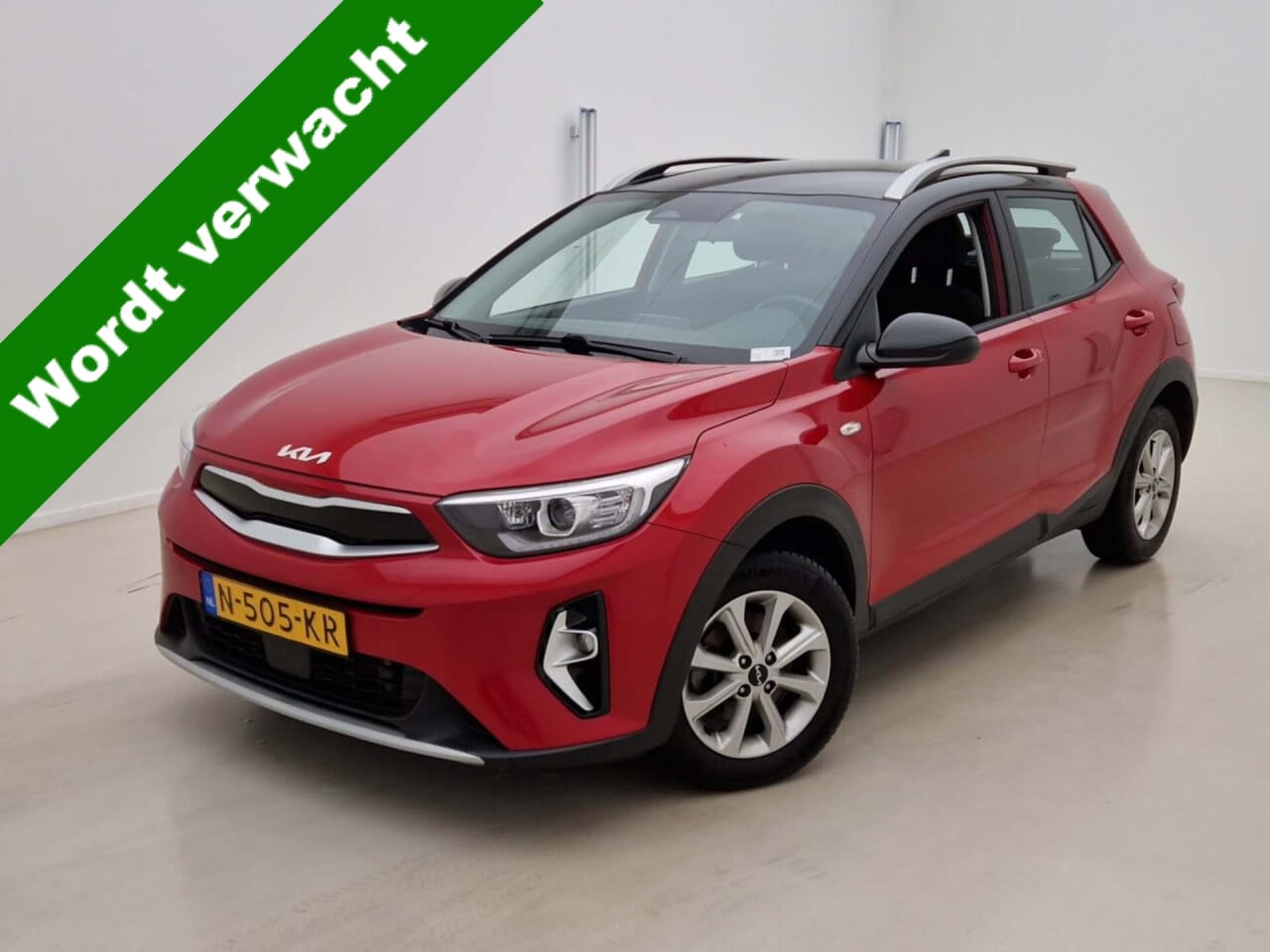 Kia Stonic - 1.0 T-GDi MHEV Dyn.Line / NL-Auto / Clima / 11-2021 / Trekhaak / Parkeersensoren achter - AutoWereld.nl