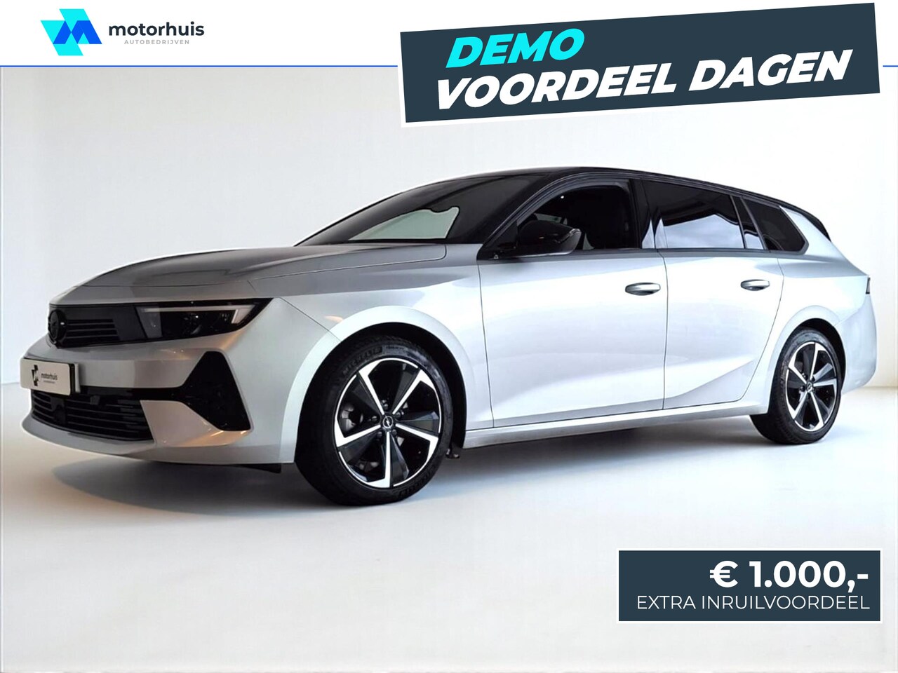 Opel Astra Sports Tourer - 1.2 Turbo Hybrid 136pk Start/Stop eDCT GS CAMERA WINTERPACK APPLE CARPLAY LMV - AutoWereld.nl