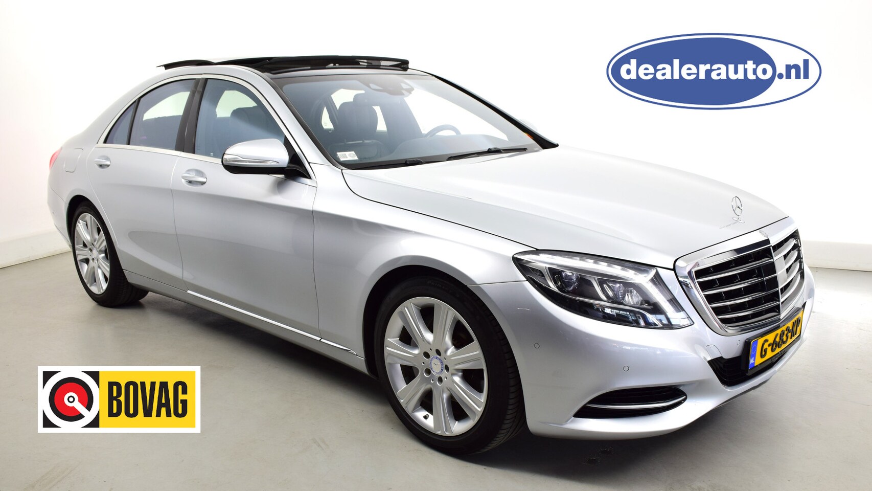 Mercedes-Benz S-klasse - 350 BlueTEC Prestige Plus Burmester, zonnescreens, standkachel, voor en achterbank stoelve - AutoWereld.nl