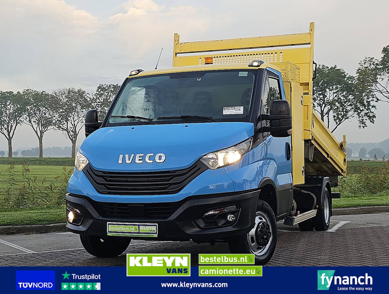 Iveco Daily - 35C16 3.0Ltr Kipper Kist Dubbellucht N1 Euro6 3.5T-Trekhaak! - AutoWereld.nl