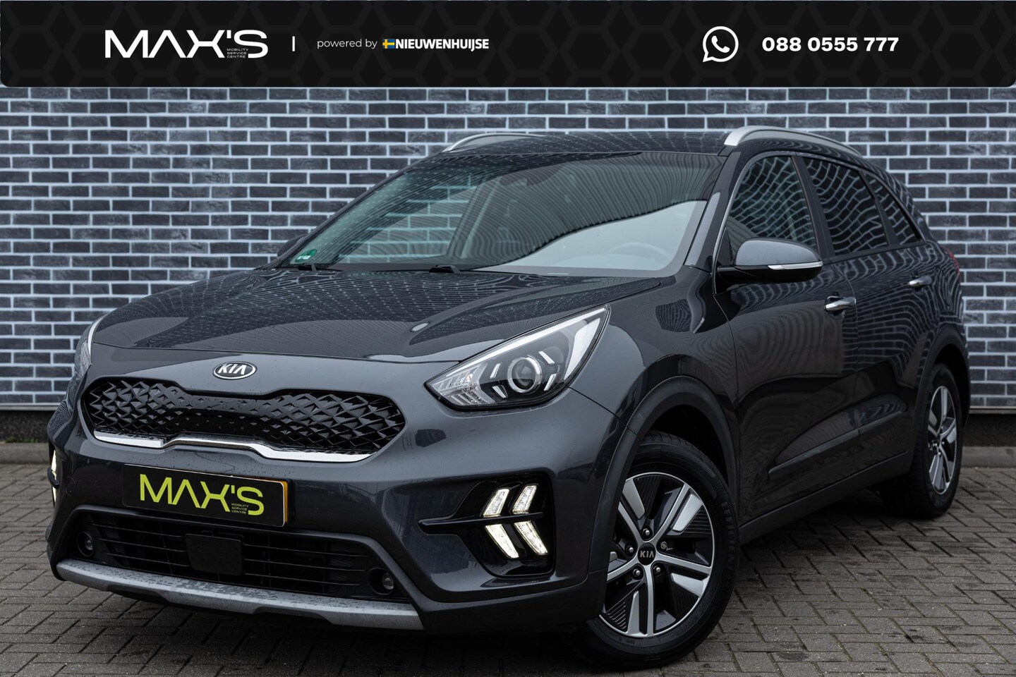 Kia Niro - 1.6 GDi DCT6 Hybrid DynamicLine | Trekhaak | Achteruitrijcamera | Parkeersensoren | Lichtm - AutoWereld.nl