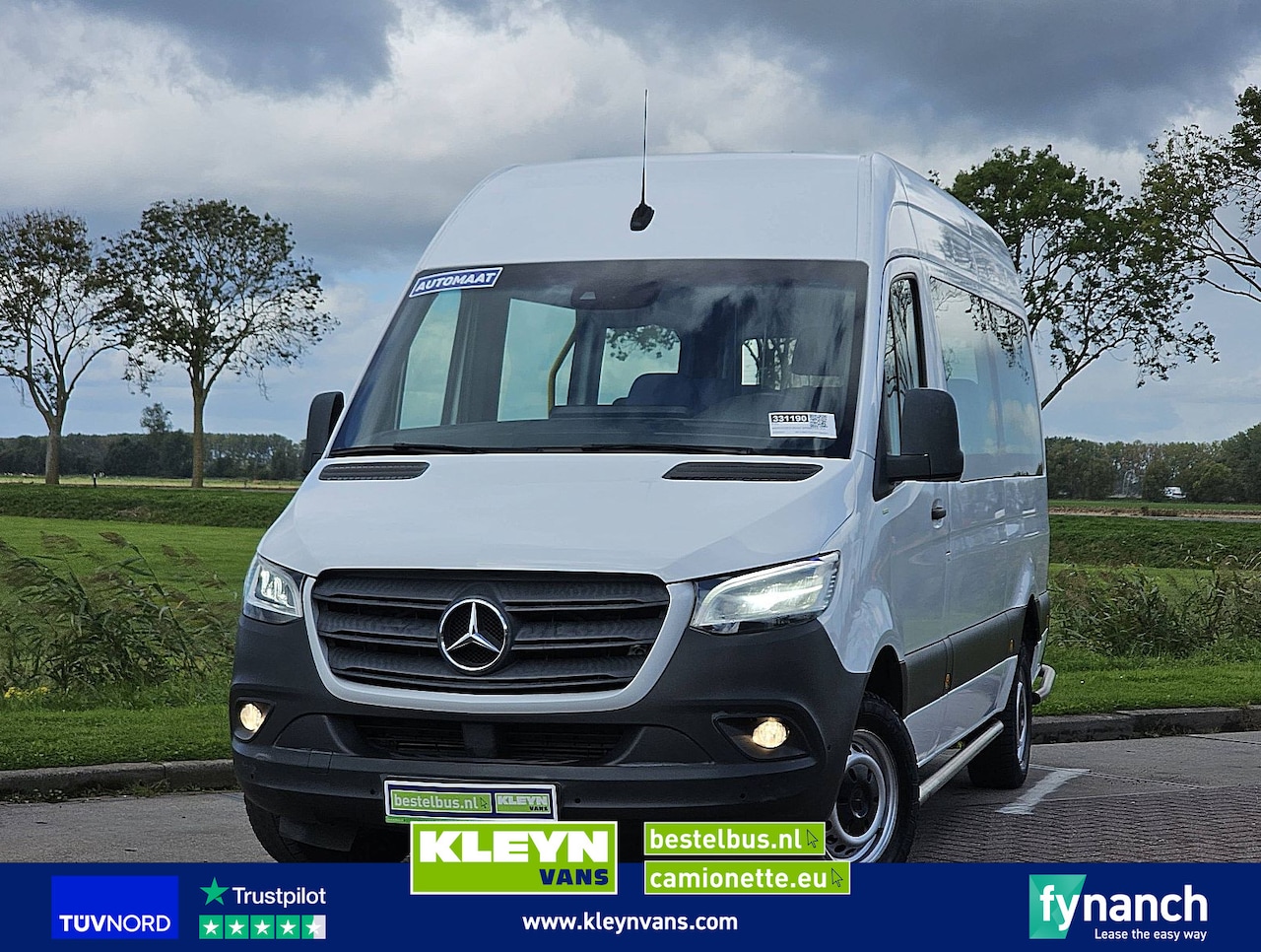 Mercedes-Benz Sprinter - 314 9 persoons LED inclusief 4447 rest BPM Netto EU exportprijs 23450,00 - AutoWereld.nl