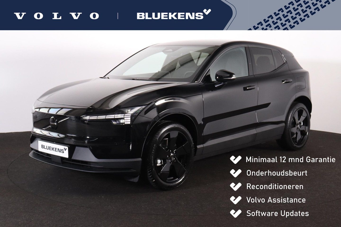 Volvo EX30 - P5 Long Range Plus Black Edition Europa 69 kWh - IntelliSafe Assist & Surround - Black int - AutoWereld.nl