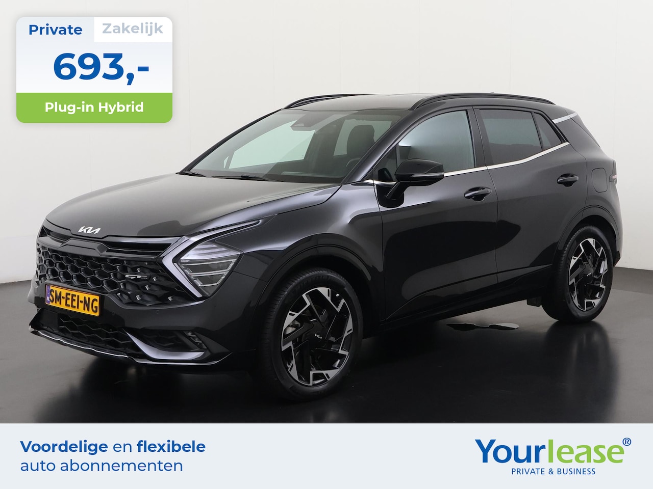 Kia Sportage - 1.6 T-GDi Plug-in Hybrid AWD GT-Line | All-in 693,- Private Lease | Direct uit voorraad - AutoWereld.nl