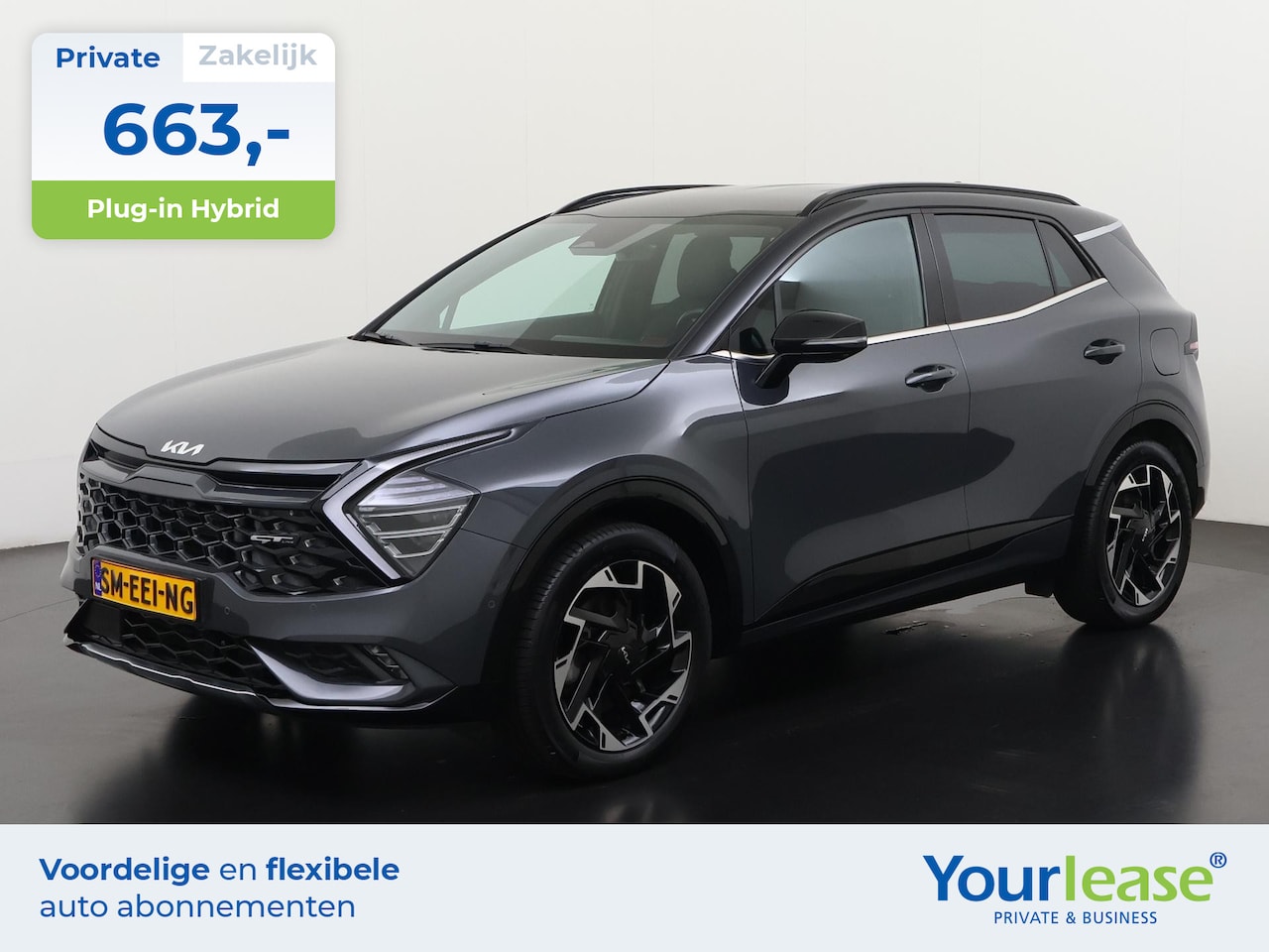 Kia Sportage - 1.6 T-GDi Plug-in Hybrid AWD GT-Line | All-in 663,- Private Lease | Direct uit voorraad - AutoWereld.nl