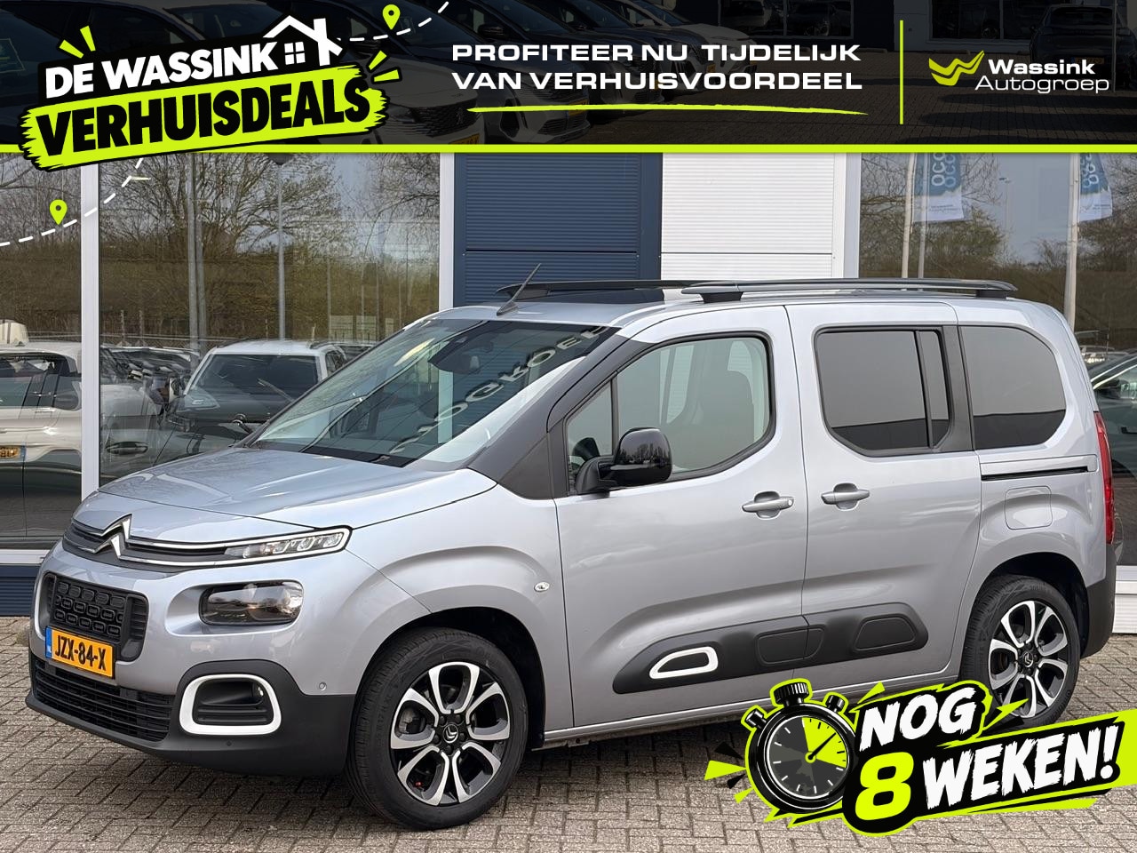Citroën Berlingo - 1.2 Shine 130pk Automaat | Navigatie | Cruise Control | Climate Control | Panoramadak | Au - AutoWereld.nl