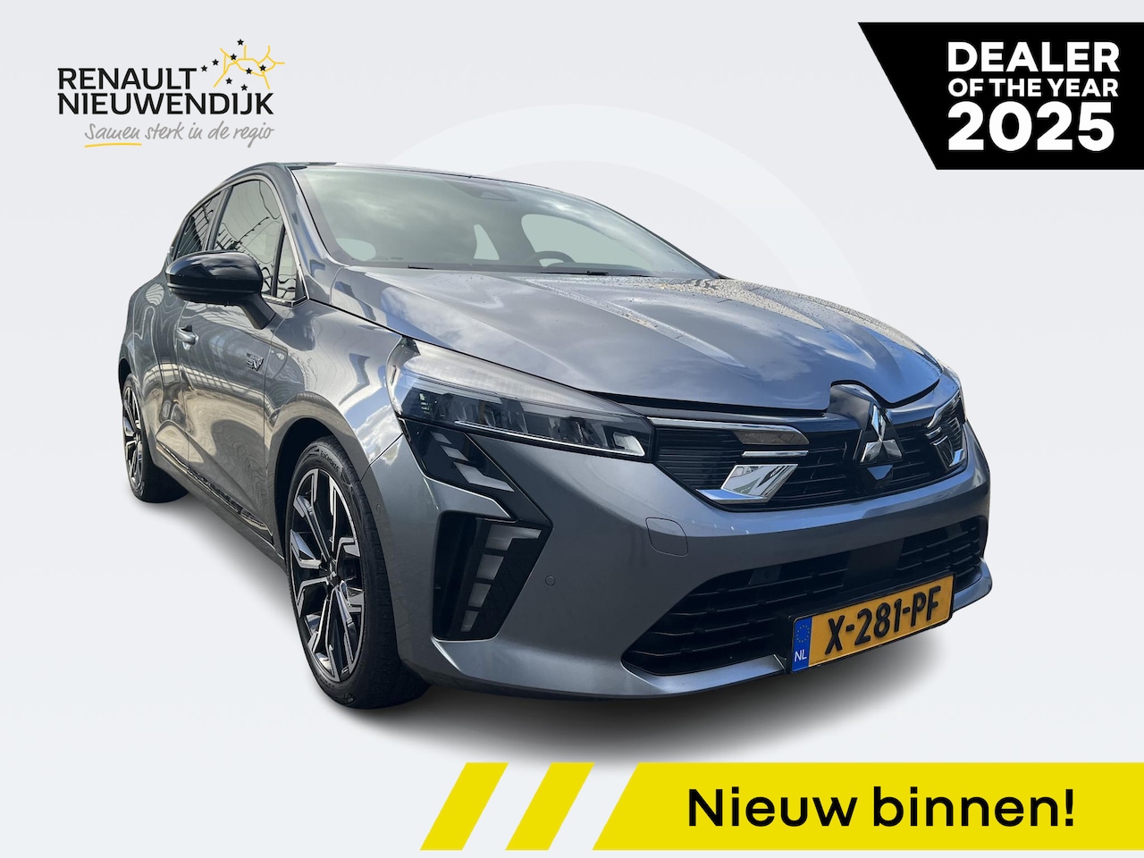 Mitsubishi Colt - 1.6 HEV 145pk Instyle Full Hybrid AUTOMAAT l CAMERA 360 l CRUISE ADAPTIVE l CLIMATE - AutoWereld.nl