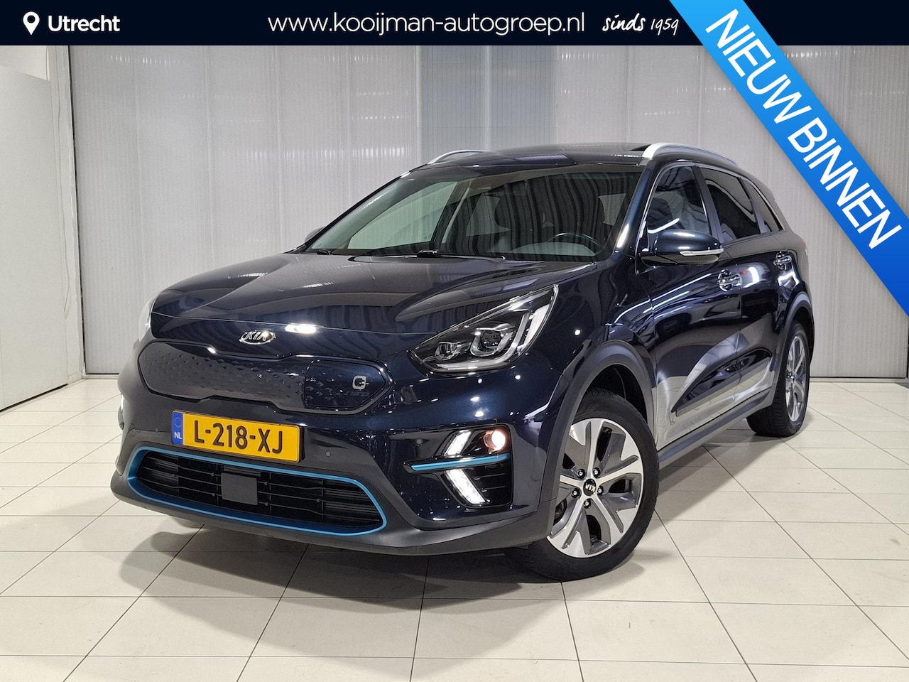Kia e-Niro - ExecutiveLine 64 kWh SOH 100%, Stoel en stuur verwarming, Schuif kantel dak, Apple Carplay - AutoWereld.nl