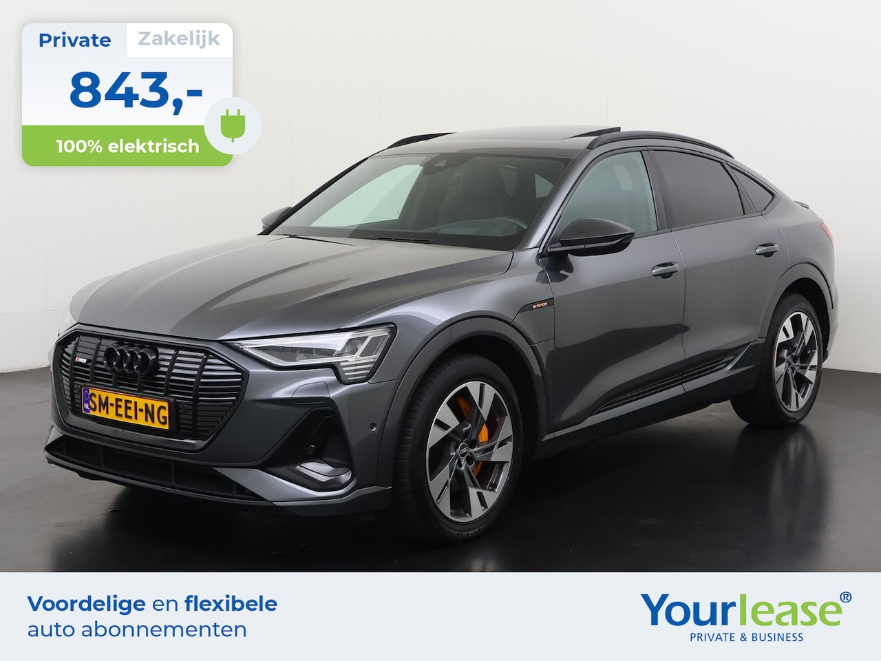 Audi e-tron Sportback - 55 quattro S-Line 95 kWh | All-in 843,- Private Lease | Direct uit voorraad - AutoWereld.nl
