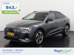 Audi e-tron Sportback - 55 quattro S-Line 95 kWh | All-in 843, - Private Lease | Direct uit voorraad