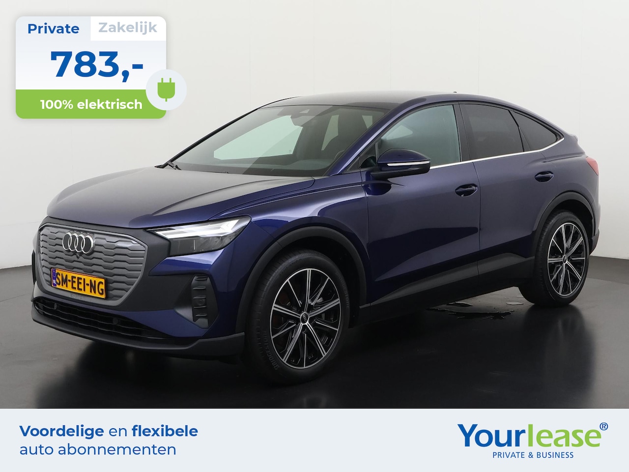 Audi Q4 Sportback e-tron - 40 S-Line 77 kWh | All-in 783,- Private Lease | Direct uit voorraad - AutoWereld.nl