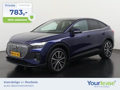 Audi Q4 Sportback e-tron - 40 S-Line 77 kWh | All-in 783, - Private Lease | Direct uit voorraad