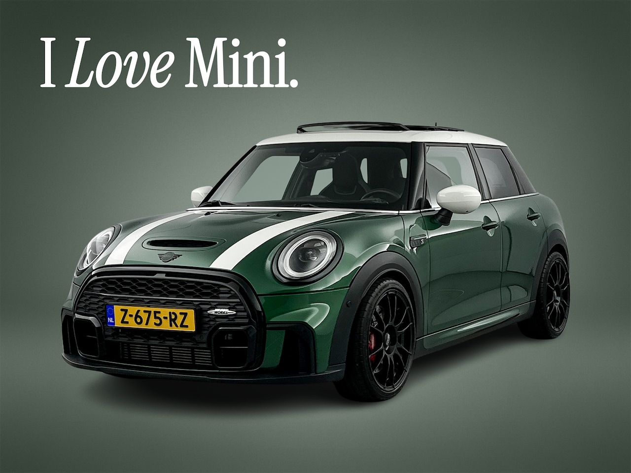 MINI John Cooper Works - Mini 2.0 Pano-dak/JCW-Remm/Camera/Head-up Display - AutoWereld.nl
