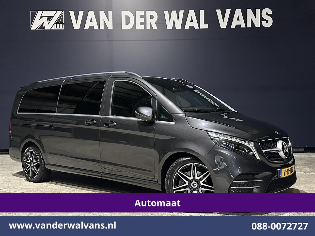 Mercedes-Benz V-klasse - 300d 237pk 9G-Tronic Automaat L3H1 Dubbele Cabine Euro6 Airco | 5-Zits | 2x elektrische zi - AutoWereld.nl
