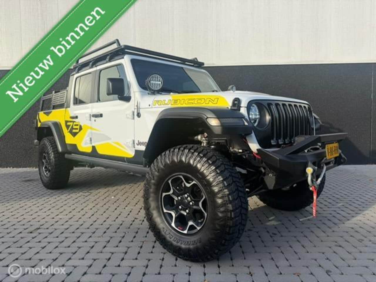 Jeep Gladiator - Rubicon 3.6 grijs kenteken LPG - AutoWereld.nl