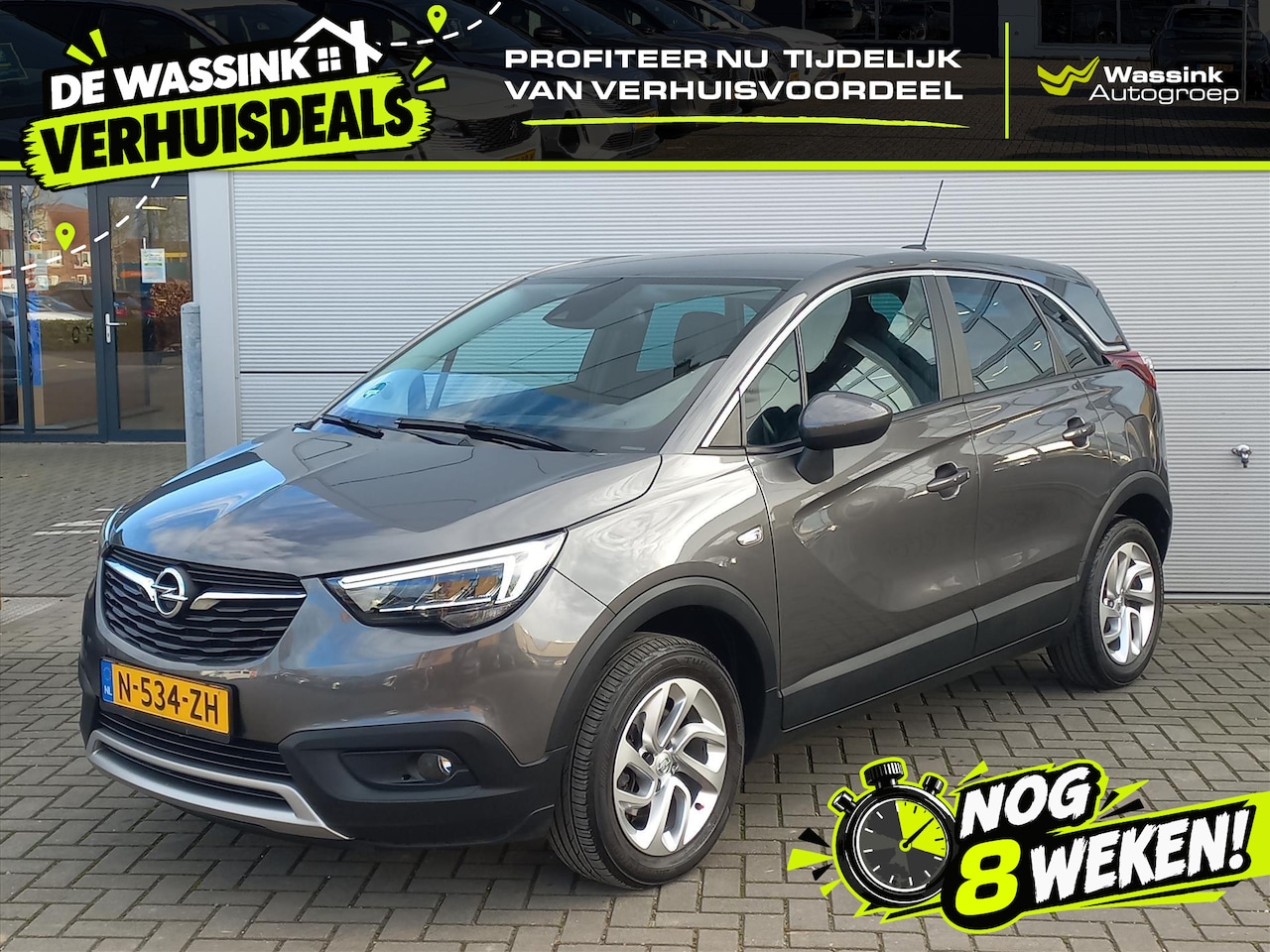 Opel Crossland X - 1.2T 110pk Innovation | Navigatie by app | Lm-velgen | Cruise control | Parkeersensoren - AutoWereld.nl