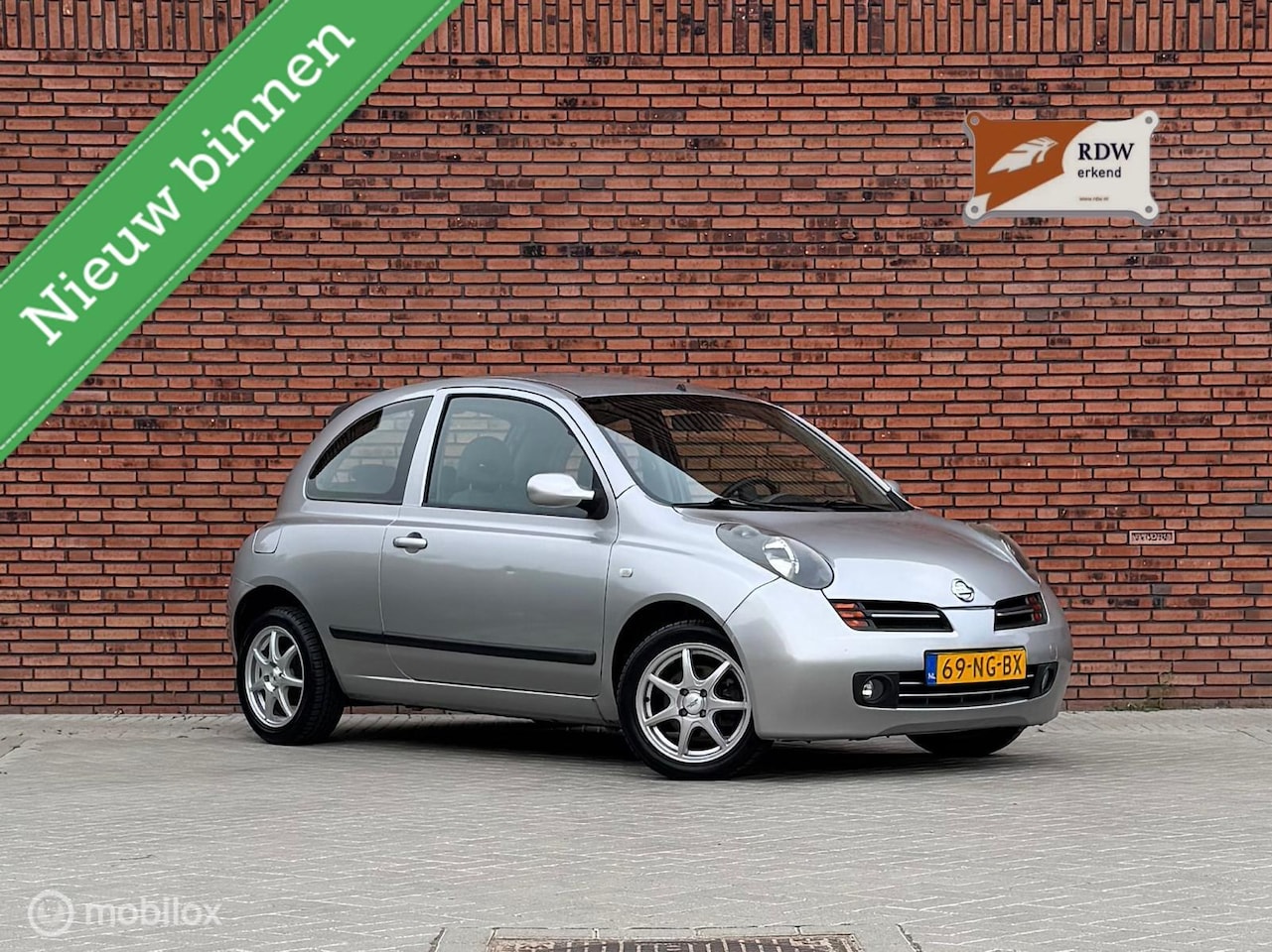 Nissan Micra - 1.2 Tekna/NEW APK/AIRCO/ISOFIX/NAP - AutoWereld.nl
