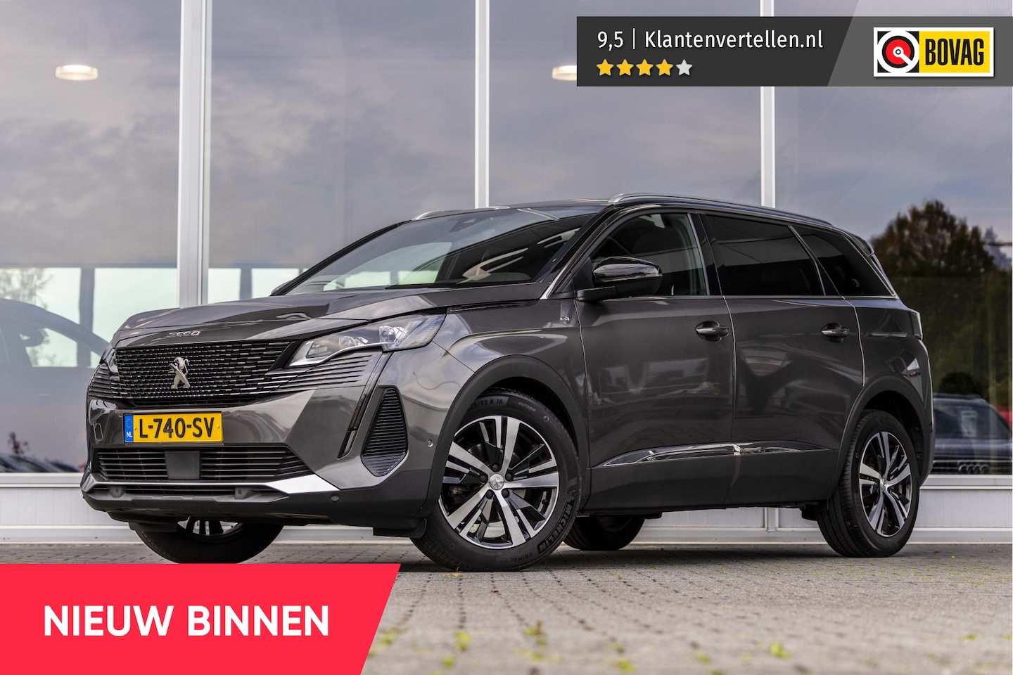 Peugeot 5008 - 1.2 PureTech GT 7P | Pano | CAM | NL auto - AutoWereld.nl