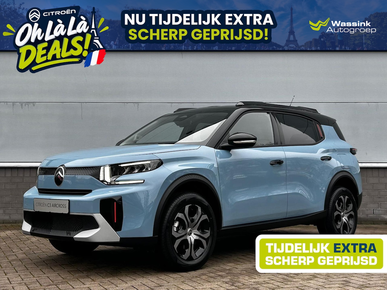 Citroën C3 Aircross - Hybrid 145pk e-DCS Plus | Camera | Parkeersensoren | Cruise Control |Apple Carplay/Android - AutoWereld.nl