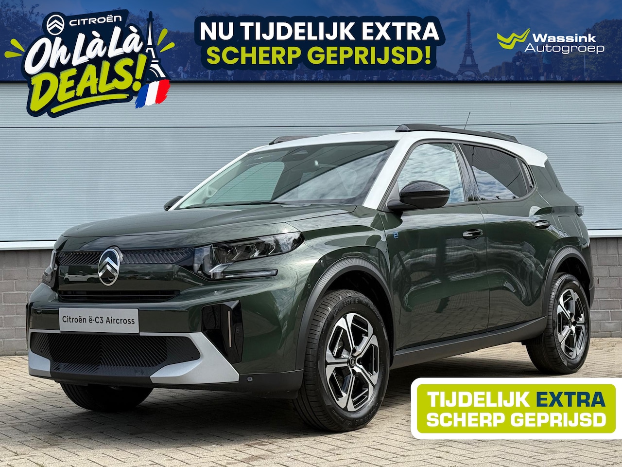 Citroën Ë-C3 Aircross - Extended Range Max | Navigatie | Camera | Lichtmetalen velgen | Apple Carplay/Android Auto - AutoWereld.nl