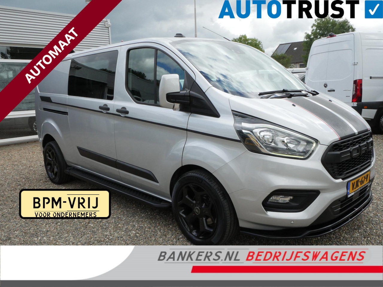 Ford Transit Custom - 2.0TDCI 170PK L2 Dubbele Cabine Airco Cam Automaat Distributie is vervangen - AutoWereld.nl
