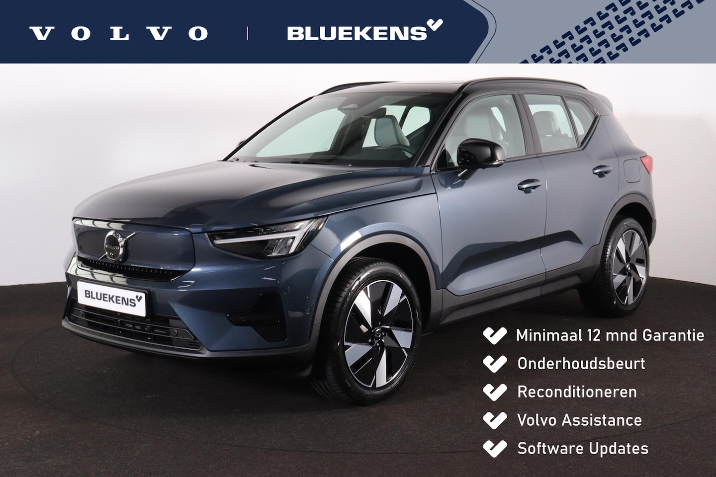 Volvo EX40 - Single Motor Extended Range Ultra Europa 82 kWh - Panorama/schuifdak - Dawn interieur - In - AutoWereld.nl