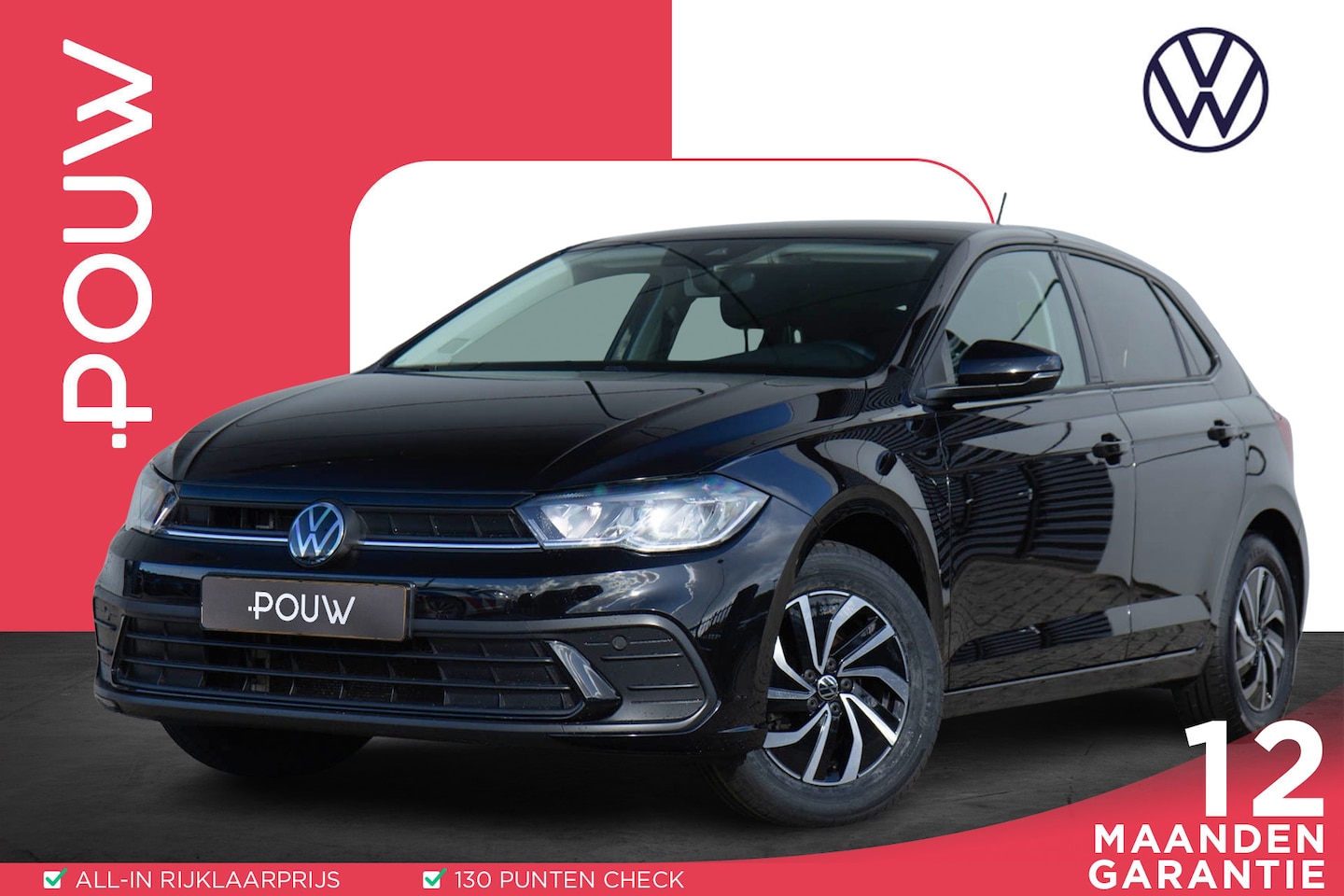 Volkswagen Polo - 1.0 TSI 95pk Life Edition | Apple Carplay/Android Auto | Cruise Control Adaptief | Achteru - AutoWereld.nl