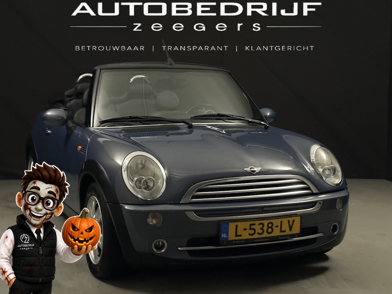 MINI Cabrio - 1.6 Cooper *Cabrio*AC*Automaat*Heatseat* - AutoWereld.nl