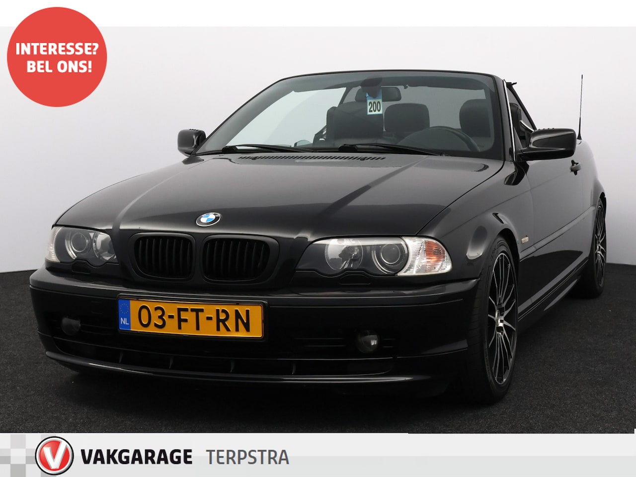 BMW 3-serie Cabrio - 323Ci Executive/ 6-Cil./ Windscherm/ Xenon/ Leder+Stoelverwarm./ Trekhaak/ Bluetooth/ Elek - AutoWereld.nl