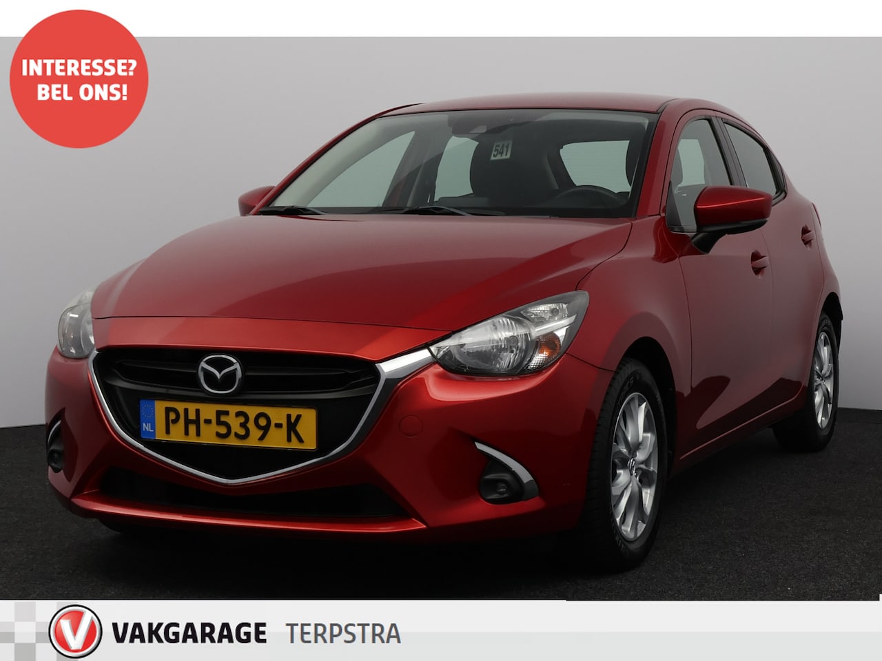 Mazda 2 - 1.5 Skyactiv-G Dynamic/ 15'' LMV/ Keyless-GO/ Lane-Assist./ Navi/ Airco/ Cruise/ Elek. pak - AutoWereld.nl