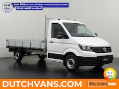Volkswagen Crafter - 2.0TDI 177PK Open Laadbak 4, 25 Mtr Lang | Airco | Cruise | Trekhaak 3000kg